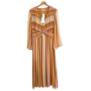 Joie Striped Multicolor Maxi Dress